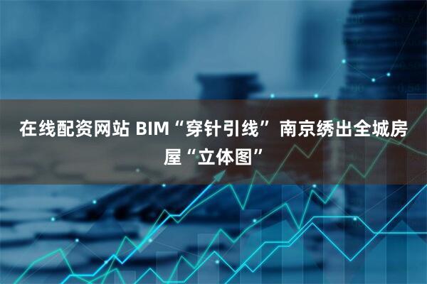 在线配资网站 BIM“穿针引线” 南京绣出全城房屋“立体图”